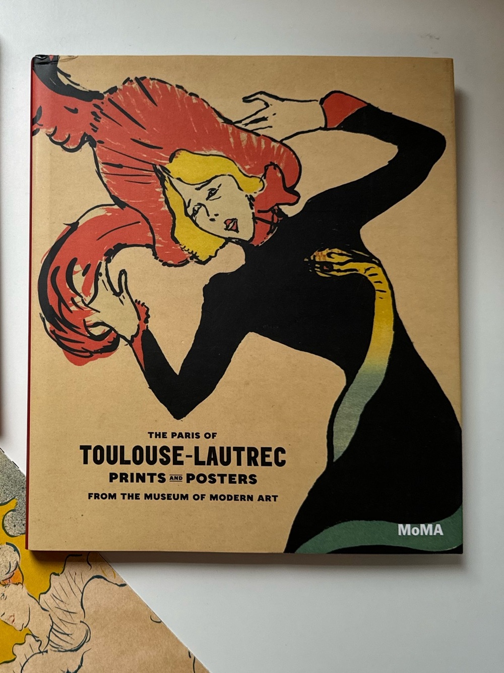 The Paris of Toulouse-Lautrec MoMA Hardcover Art Book of Prints and a Poster!